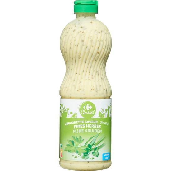 Carrefour Classic' - Sauce vinaigrette, fines herbes (500ml)