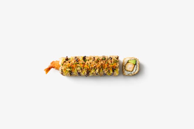 Prawn Crunch Dragon Roll