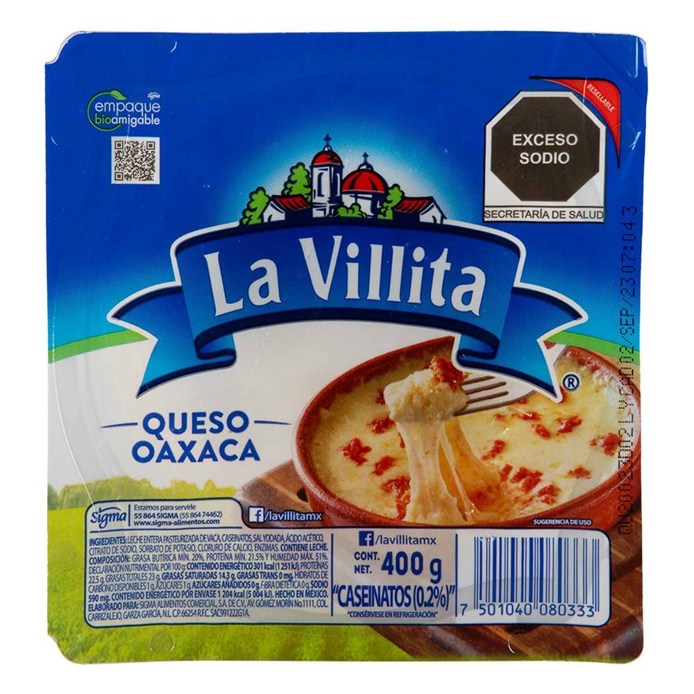 La Villita · Queso oaxaca (400 g)