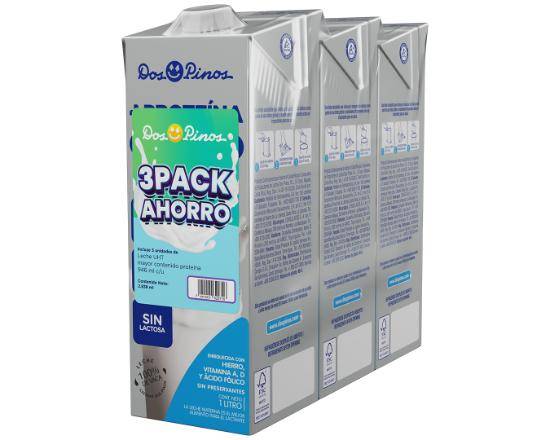 3 Pack Leche Delac 0% - 50% + Proteína 946ml