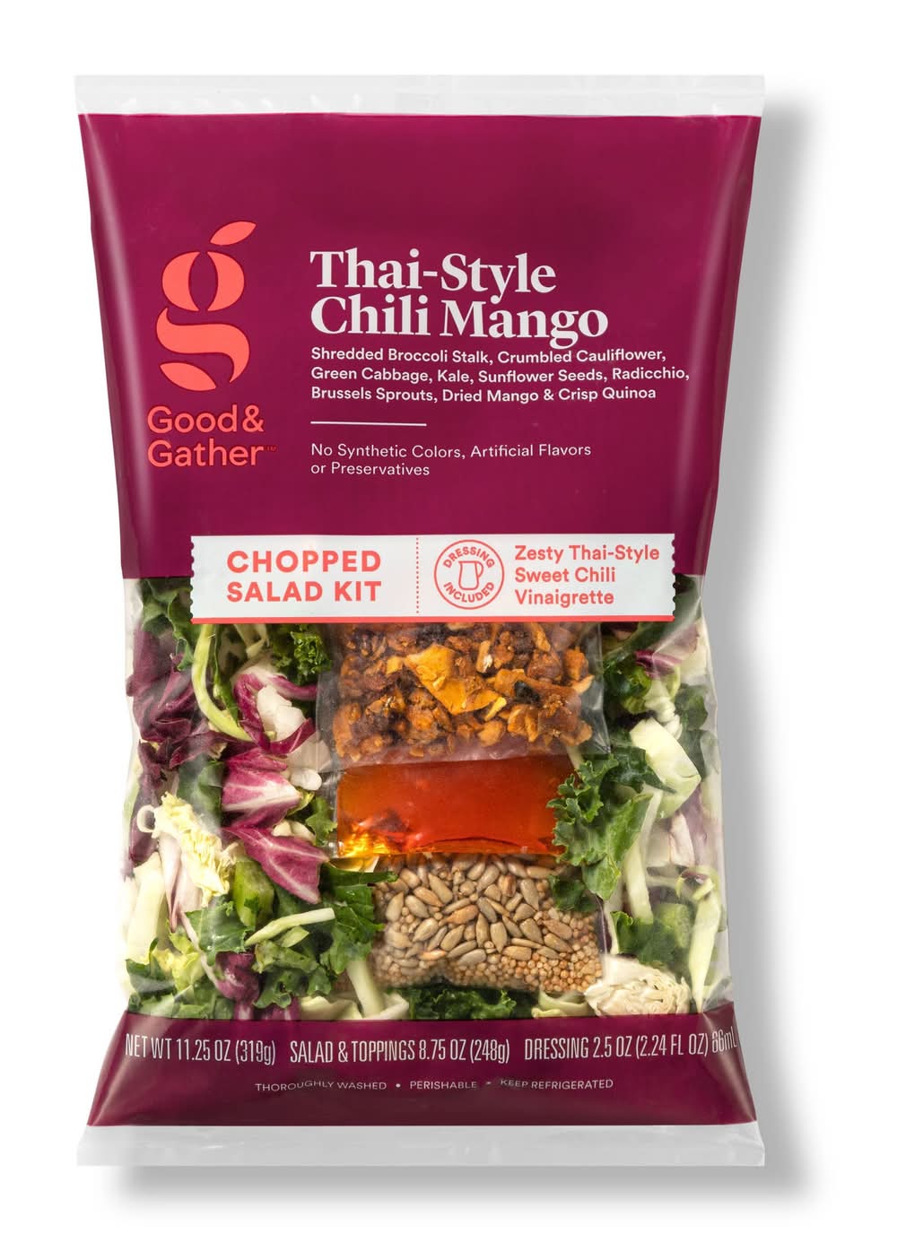 Good & Gather Thai-Style Chili Mango Chopped Salad Kit (11.25 oz)