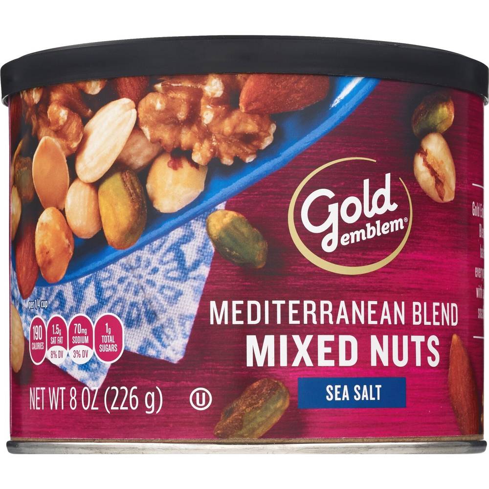 Gold Emblem Mediterranean Nut Blend (sea salt)