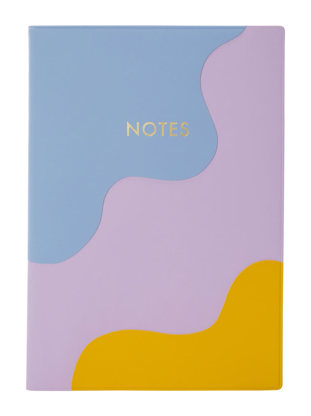 Wavy Multi-Layered Journal Yellow