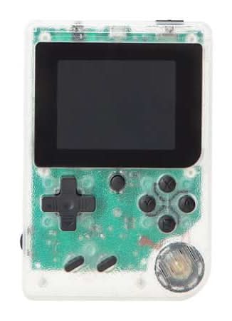 Arcade Fun Portable Gaming Console Clear