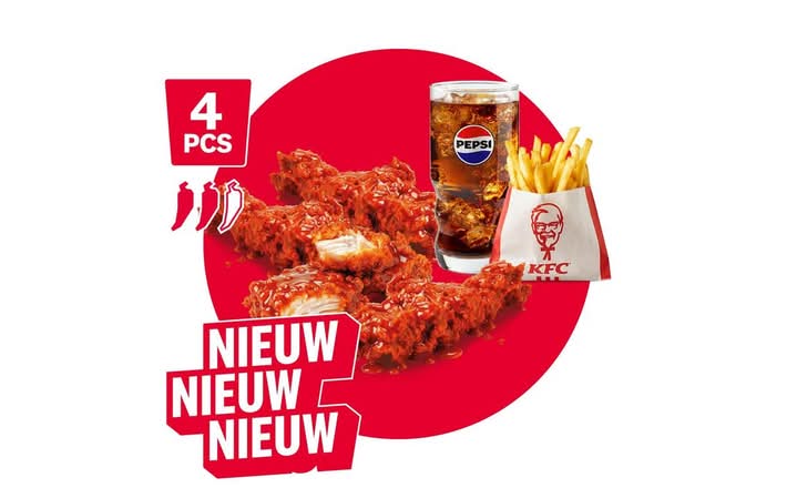 Zinger Dunked 4 Crispy Tenders meal