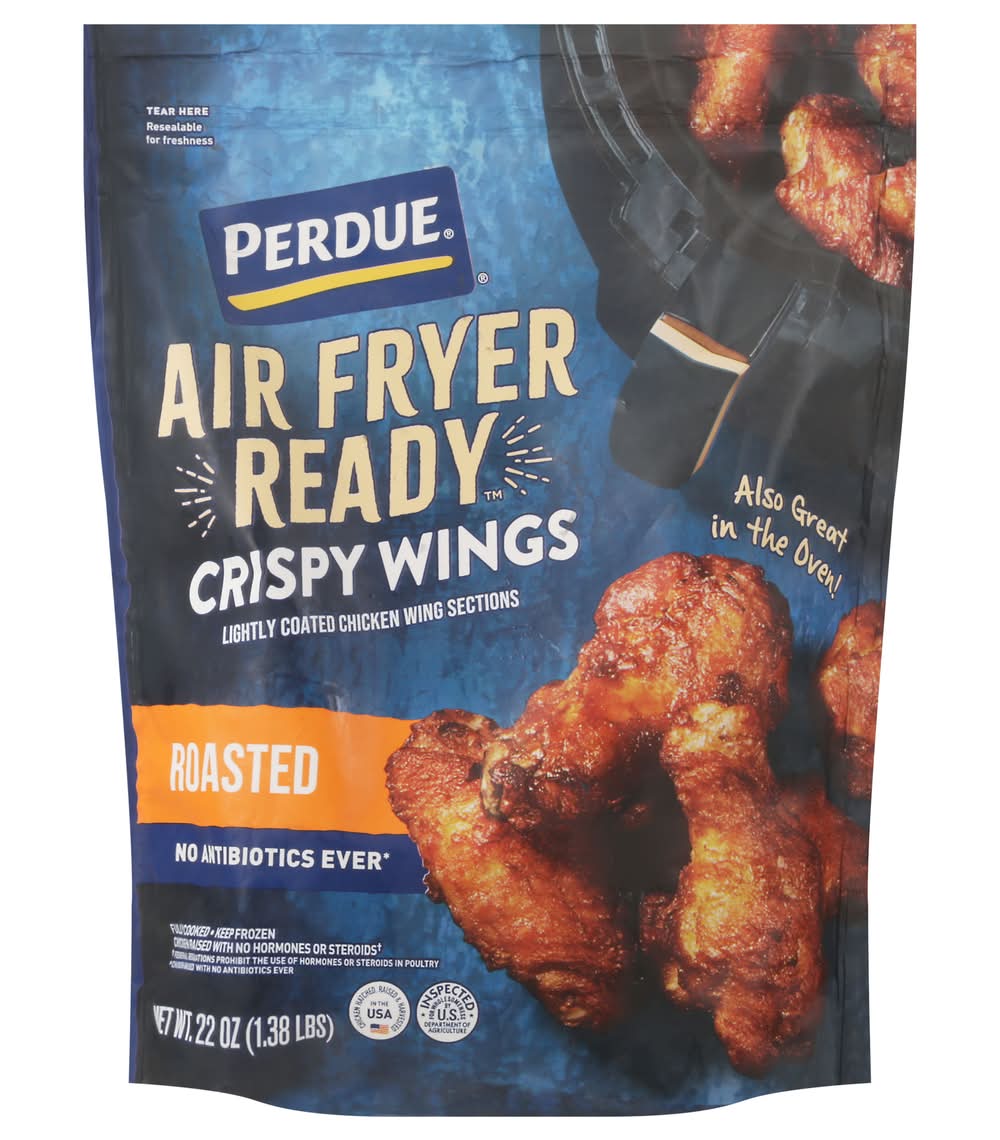 Perdue Air Fryer Ready Roasted Crispy Chicken Wings (22 oz)