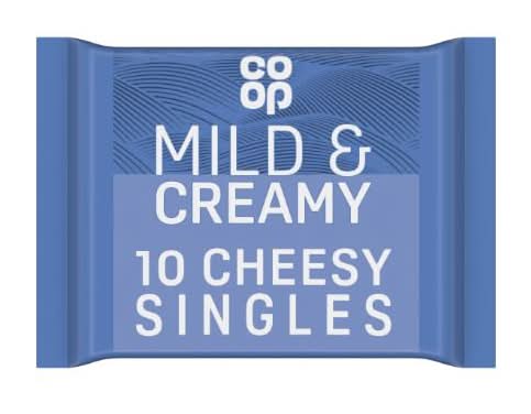 Co-op 10 Cheesy Singles 200g