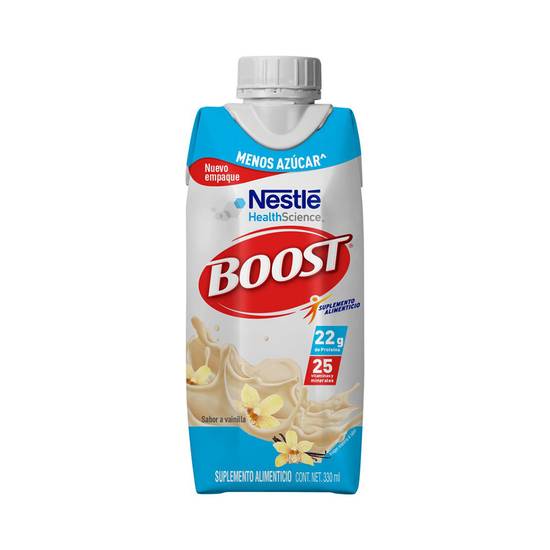 Nestlé boost menos azúcar vainilla (330 ml)