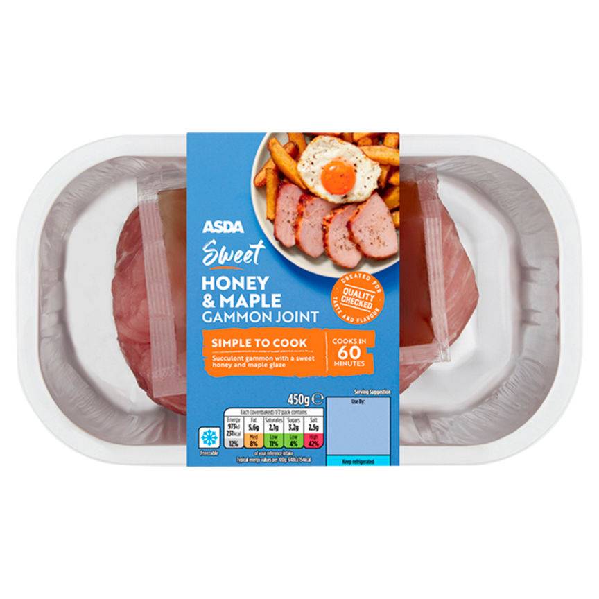 ASDA Sweet Honey & Maple Gammon Joint