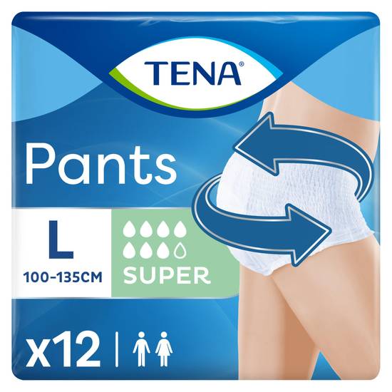 TENA Incontinence Pants Super Large x12