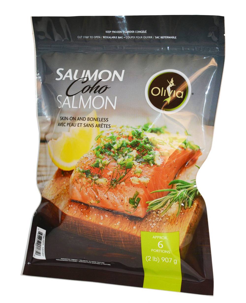 Olivia Saumon Coho 907 G / Olivia Coho Salmon 907 G