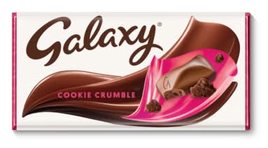 Galaxy Milk Chocolate, Cookie Crumble Easter Egg Bar (494g)