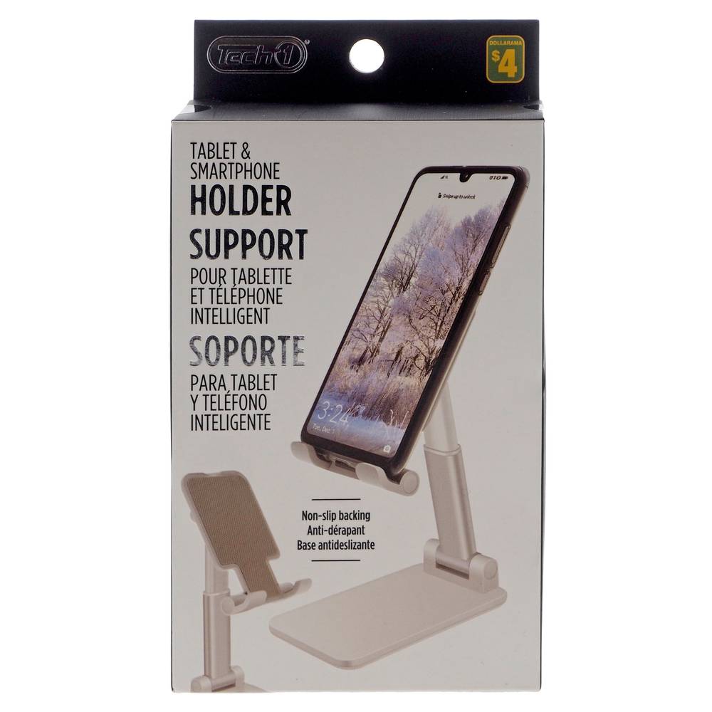 Tech 1 support de téléphone de bureau pliable