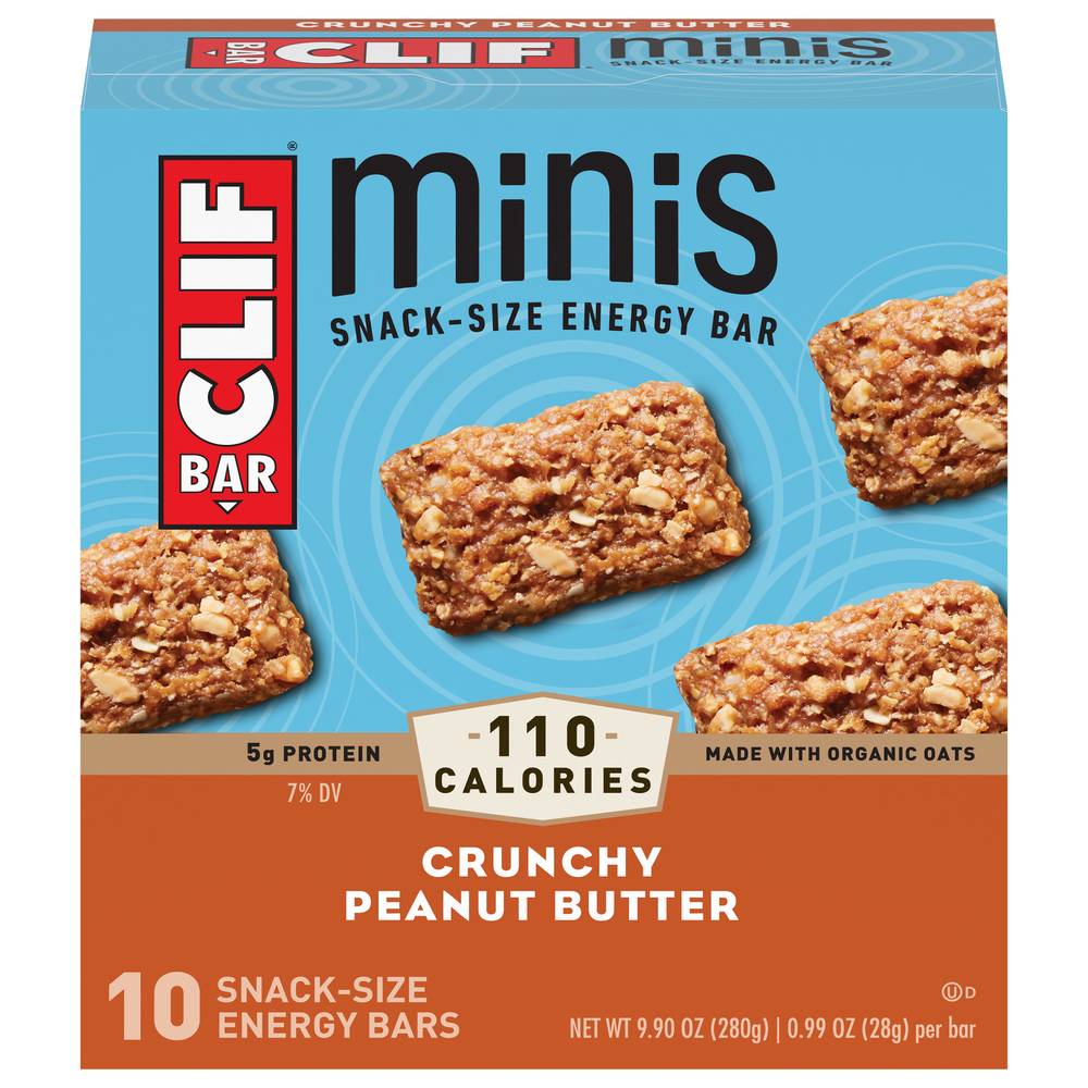 Clif Bar Minis Crunchy Peanut Butter Energy Bar (9.9 oz)