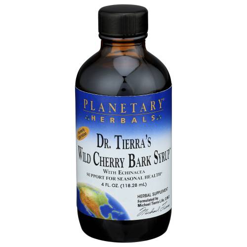 Planetary Herbals Old Indian Wild Bark Syrup, Cherry (4 fl oz)