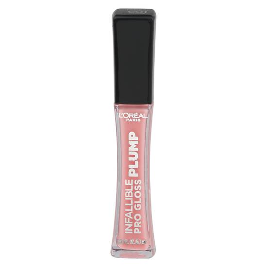 L'oréal Infallible Plump Rosy Flush Pro Lip Gloss