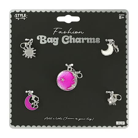 Fashion Bag Charms 5-Pack Celestial
