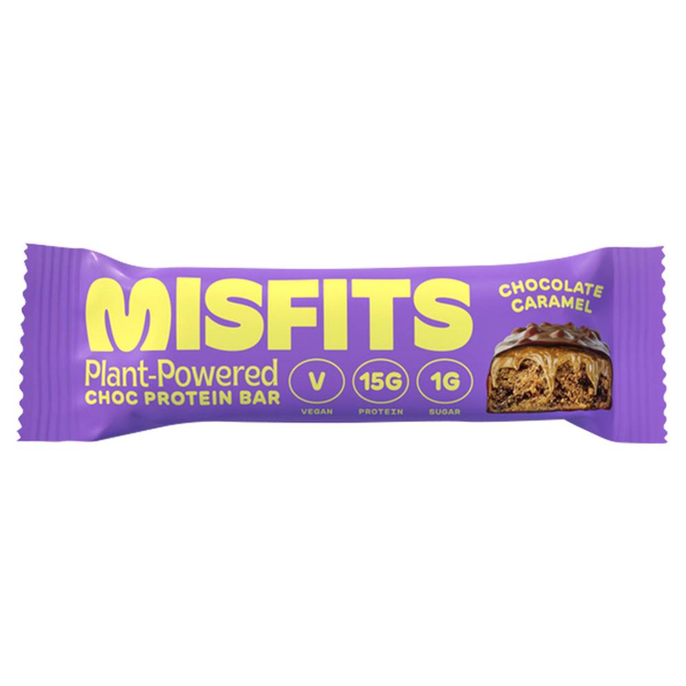 Misfits Plant Powered White Choc Cookies n Cream Flavour Protein Bar 45g