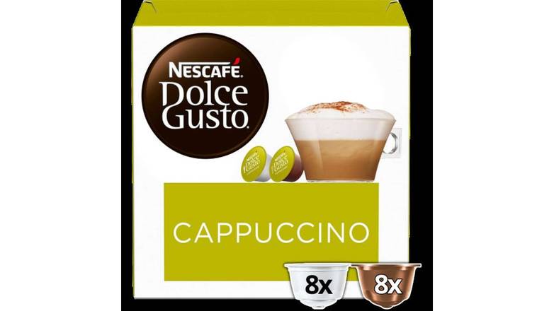 Nescafé Café Capsules Dolce Gusto CAPPUCCINO La boîte de 16, 186g