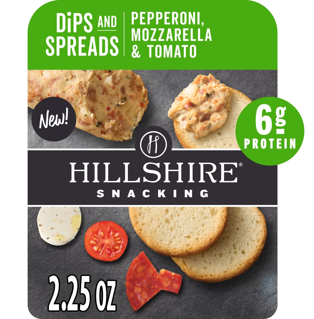 Hillshire Snacking Pepperoni Mozzarella & Tomato Cheese Spread (2.25 oz)