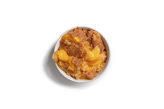 Individual Peach Cobbler