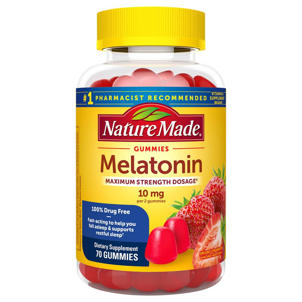 Nature Made Dreamy Strawberry Melatonin Gummies (8 oz)