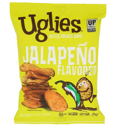 Uglies Potato Chips Jalapeno Kettle Chips