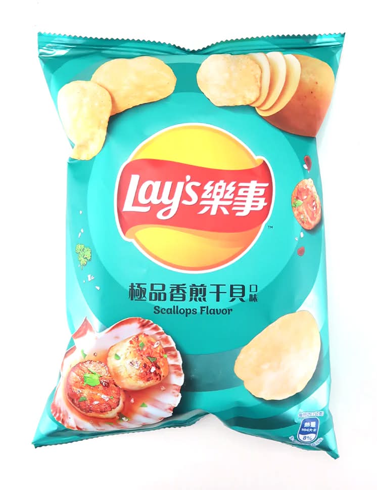 Lay’s樂事 極品香煎干貝口味洋芋片 (60 g)