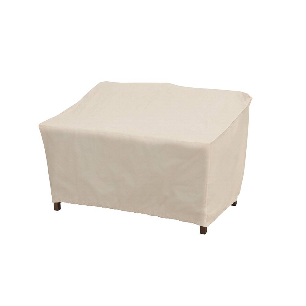 Style Selections Tan Polyester Loveseat Patio Furniture Cover | 07836LWSGD