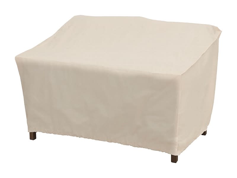 Style Selections Tan Polyester Loveseat Patio Furniture Cover | 07836LWSGD