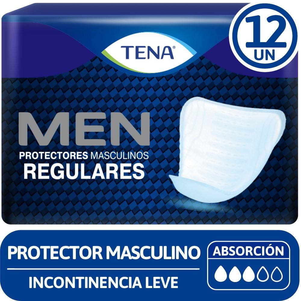 Tena protectores masculinos incontinencia leve