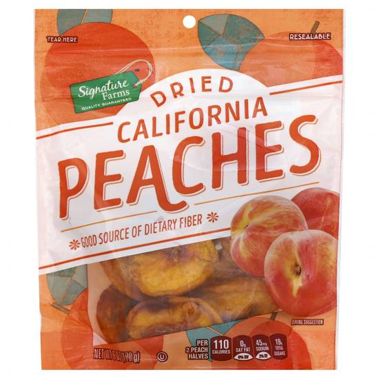 Signature Farms Dried Peaches California (6 oz)
