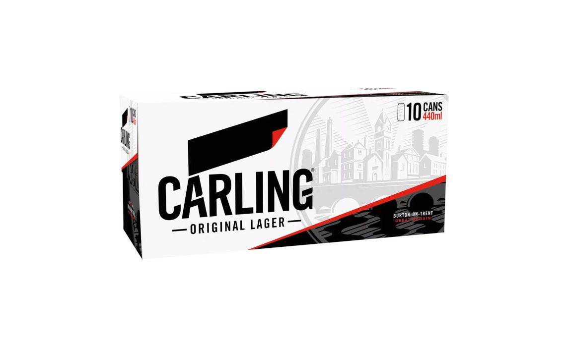 Carling Original Lager 10 x 440ml Cans (376366)