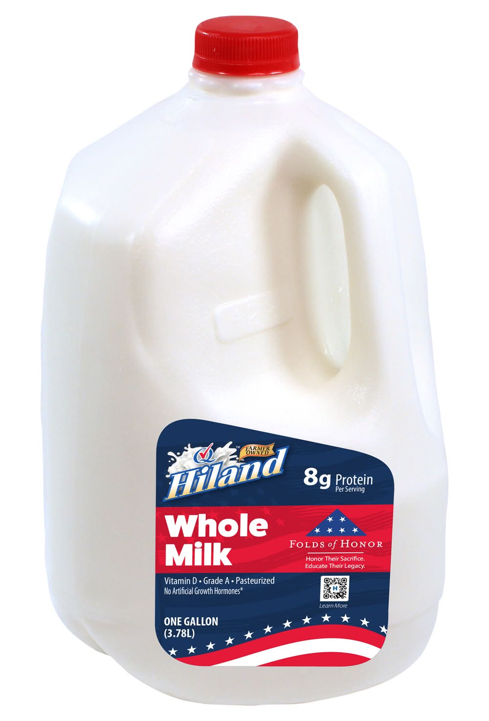 Hiland Vitamin D Whole Milk (1 gal)