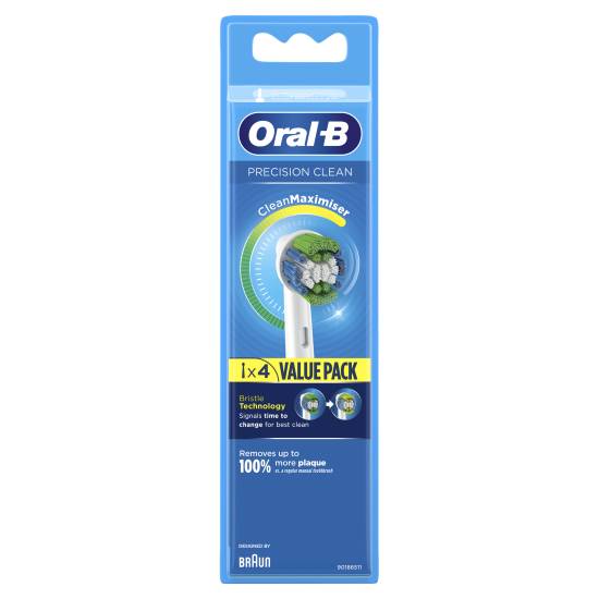 Oral-B Precision Clean Toothbrush Heads (4 pack)