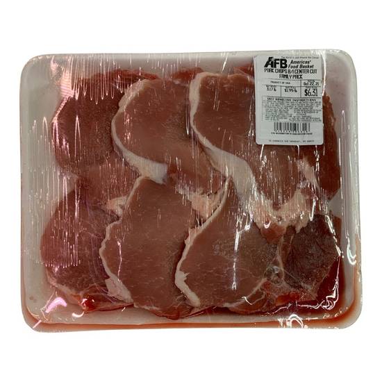 Center Cut Pork Chops Family Pack