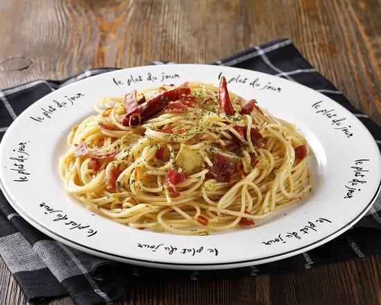 厳選ベーコ�ンのペペロンチーノ Best-Cuts Bacon & Peperoncino Spaghetti