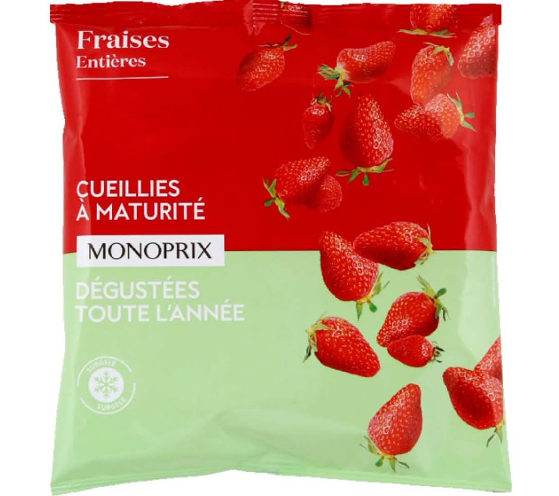 Monoprix - Fraises entières (450g)