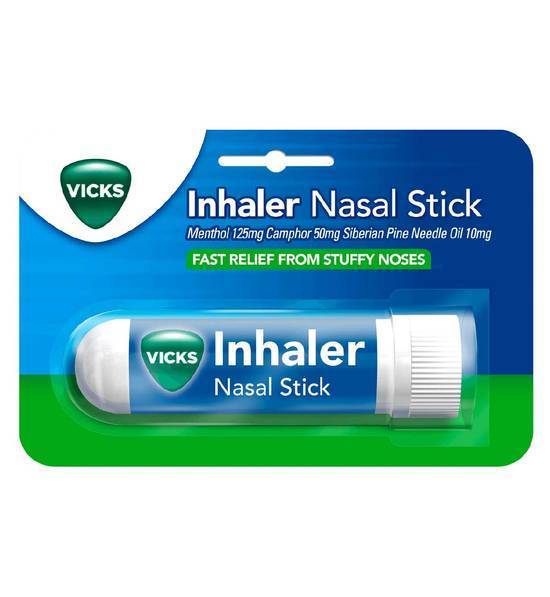 Vicks Fast Relief For Stuffy Nose Inhaler Stick