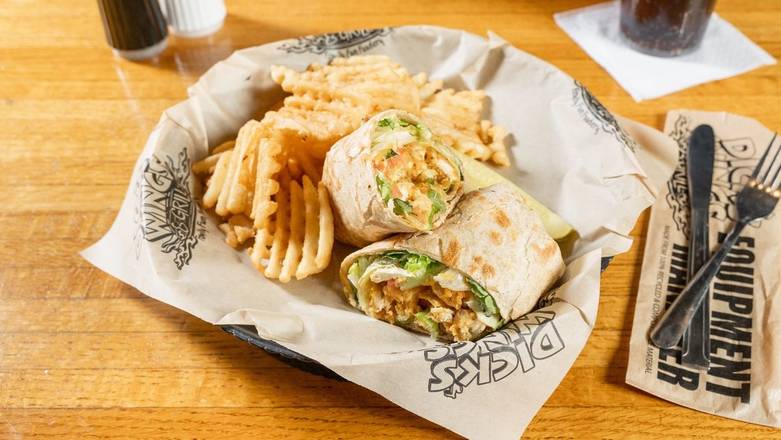 Order Fried Chic Wrap food online from Dick's Wings store, Mayport on bringmethat.com