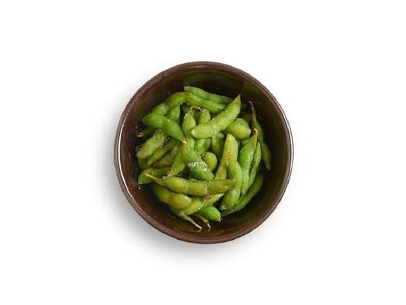 edamame with salt (vg)