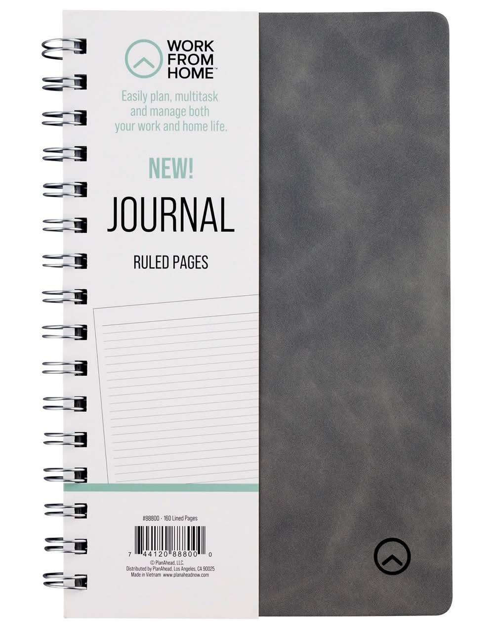 Work From Home New Journal Ruled Pages