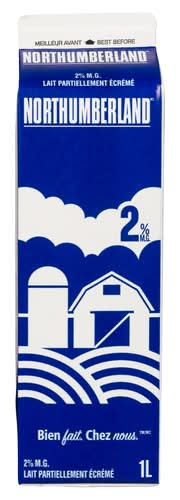 Northumberland lait partiellement écrémé - partly skimmed milk (1 l)