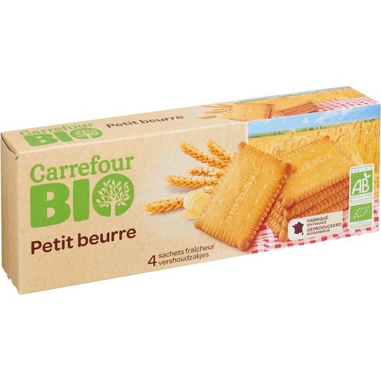 Carrefour Bio - Biscuits petit beurre (20 pièces)