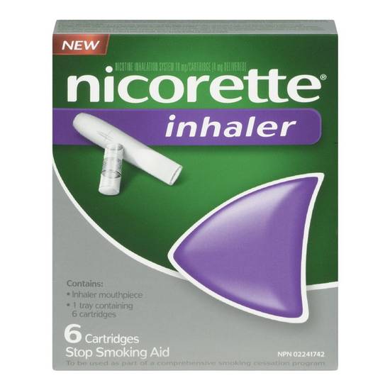Nicorette Inhaler pack (6 ea)