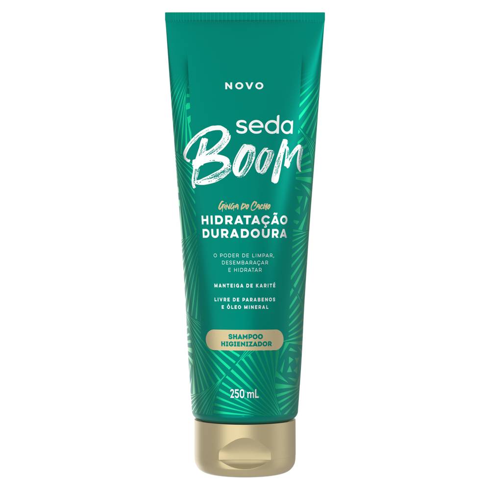 Seda · Shampoo higienizador hidratação duradoura boom (250 ml)