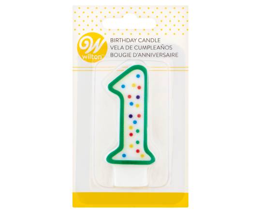 Wilton Number 1 Candle (1.8 oz)