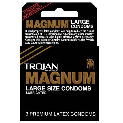 Trojan Magnum Condom 3 Pack