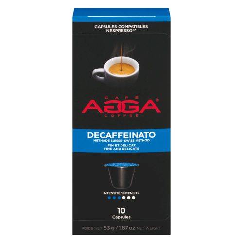 Agga coffee décaféiné-fin-délicat - decaffeinato fine delicate (10 units)
