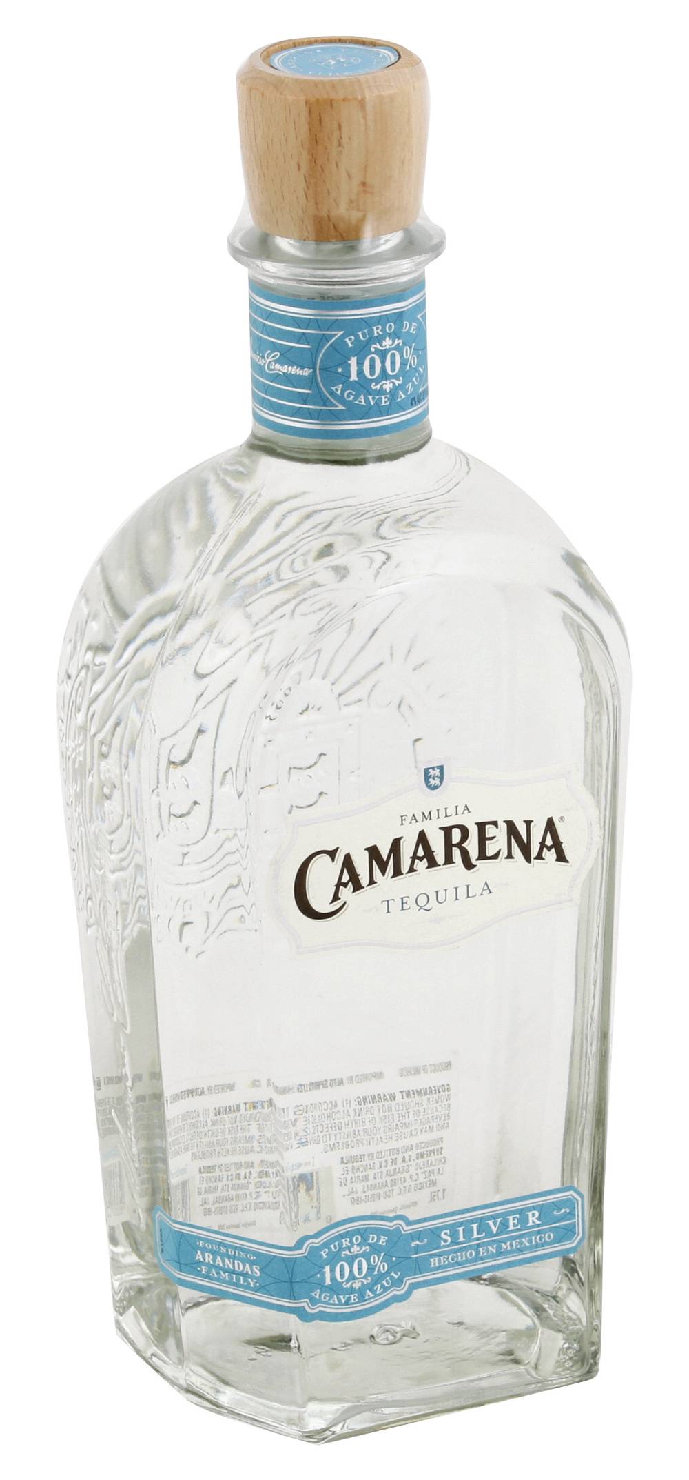 Camarena Familia 100% Agave Azul Silver Tequila (1.75 L)
